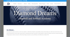 Desktop Screenshot of diamonddreamsba.com